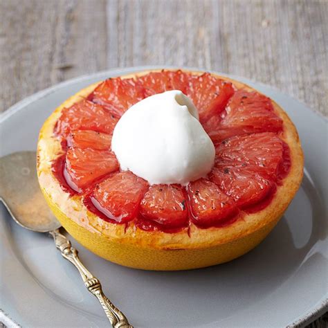 brown-sugar-broiled-grapefruit-recipe-eatingwell image