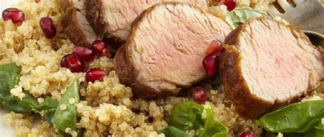 best-pork-tenderloin-with-quinoa-pilaf-recipe-how-to image