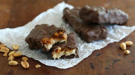 homemade-snickers-candy-bars-the-daring-gourmet image