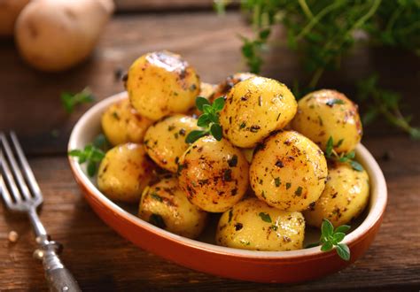 perfectly-crispy-and-tender-roasted-baby-potatoes image