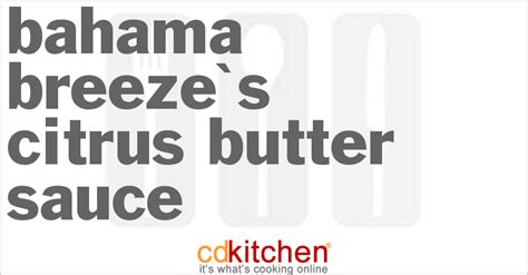 bahama-breezes-citrus-butter-sauce image