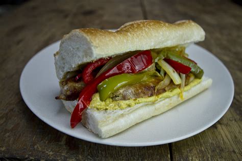 sausage-and-pepper-hero-recipe-food-republic image