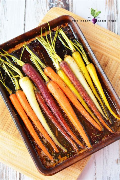 roasted-rainbow-carrots-with-honey-glaze-salty-side image