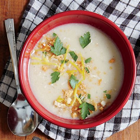 creamy-garlic-soup-recipe-myrecipes image