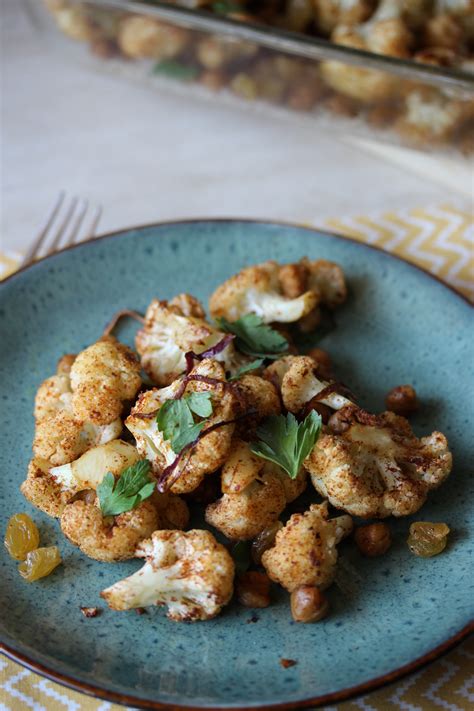 harissa-roasted-cauliflower-and-chickpeas-dishing-out image