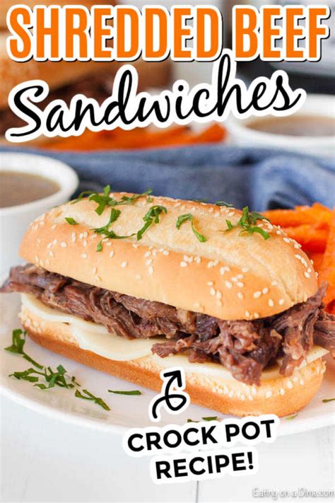 crock-pot-shredded-beef-sandwiches-quick-and-easy image