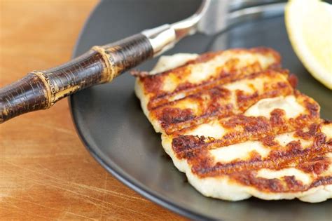 3-minute-fried-halloumi-cheese-recipe-the-spruce-eats image