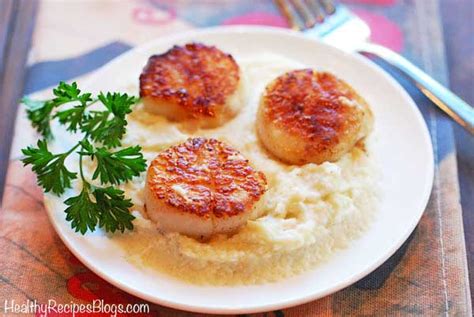 perfect-seared-scallops-healthy-recipes-blog image