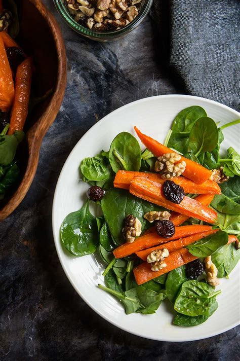maple-roasted-carrot-salad-foraged-dish image