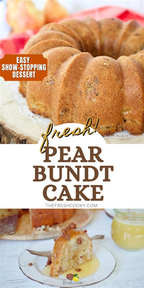 easy-fresh-pear-bundt-cake-the-fresh-cooky image