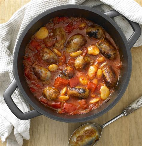 sausage-and-bean-hot-pot-lets-get-cooking-at-home image