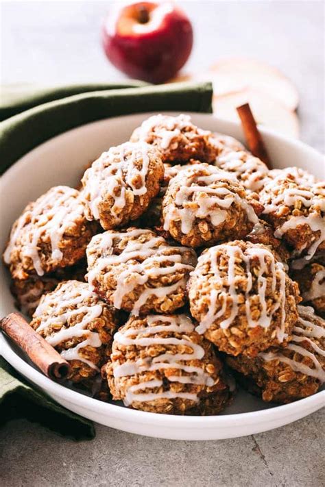 apple-oatmeal-cookies-recipe-easy-oatmeal image