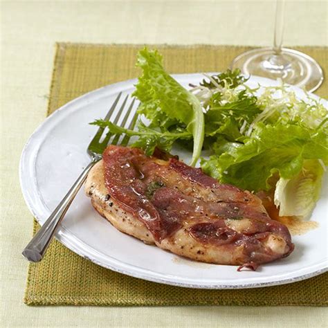chicken-saltimbocca-recipe-food-wine image