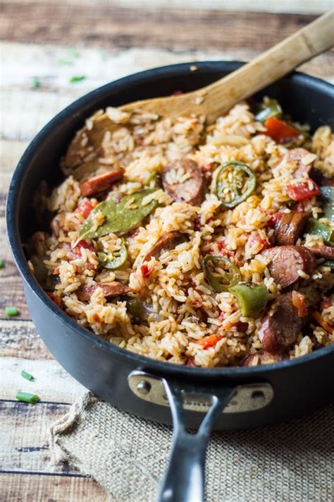 one-pot-spicy-southern-sausage-and-rice-the image