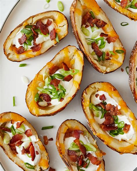 potato-skins-recipe-loaded-with-cheese-bacon-kitchn image