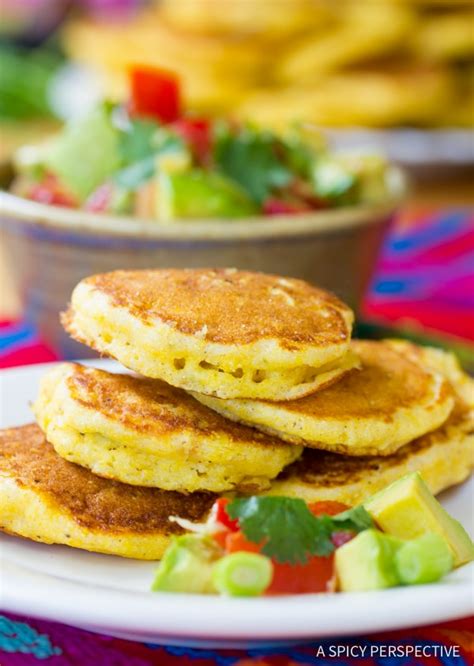 jalapeno-corn-cakes-with-avocado-salsa-a-spicy image