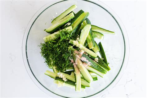 easy-marinated-cucumbers-moms-recipe-momsdish image