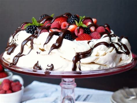 dark-chocolate-berry-pavlova-honest-cooking image