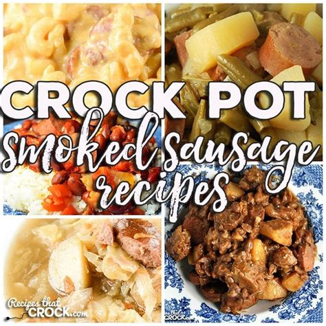 crock-pot-smoked-sausage-recipes-friday-favorites image