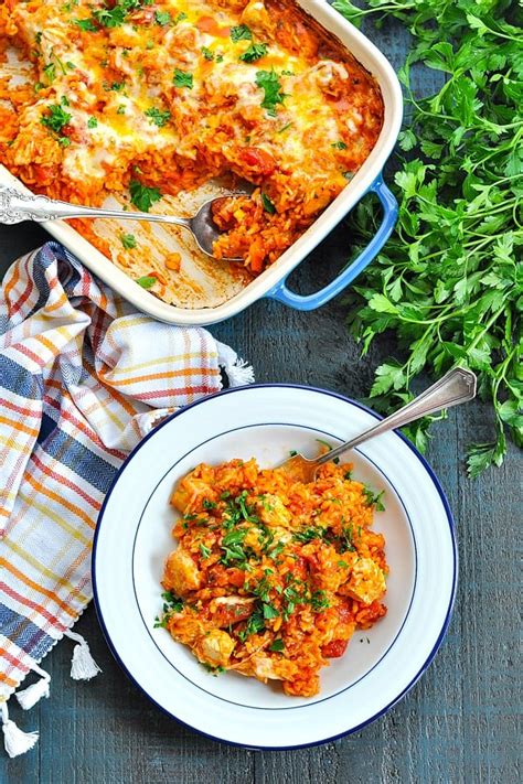 dump-and-bake-italian-chicken-and-rice-the image