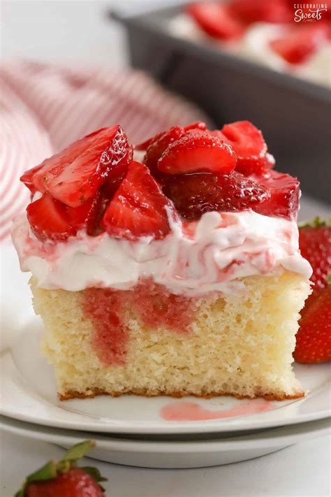 strawberry-shortcake-sheet-cake-celebrating-sweets image