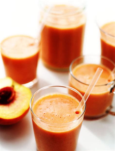 awesome-peach-strawberry-smoothie image