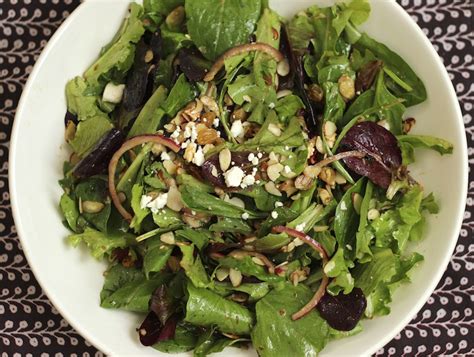 mixed-green-salad-with-feta-golden-raisins-and image