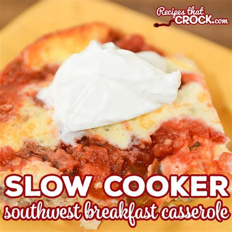 slow-cooker-southwest-breakfast-casserole image