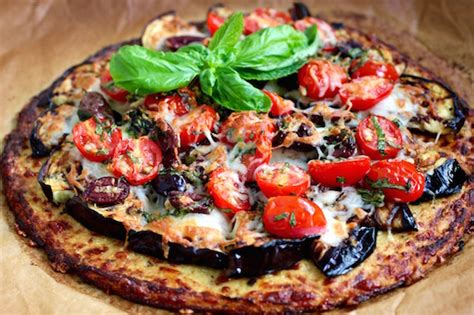 grilled-eggplant-pizza-with-low-carb-cauliflower-crust image