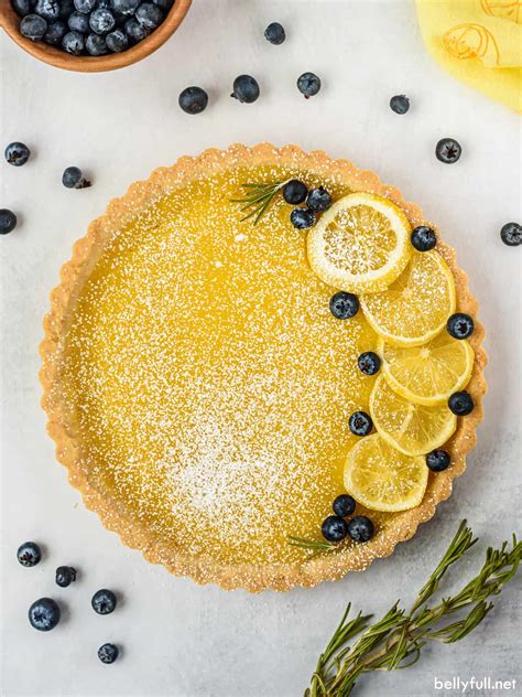 lemon-tart-with-a-shortbread-crust-belly-full image