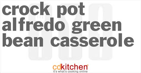 crock-pot-alfredo-green-bean-casserole image