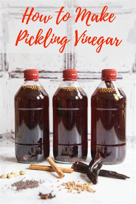 how-to-make-pickling-vinegar-for-pickles-chutneys image