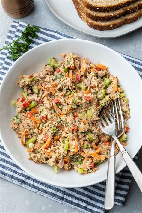 healthy-tuna-salad-recipe-no-mayo-tuna-salad image