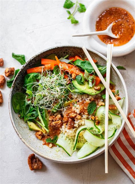 sweet-and-spicy-banh-mi-rice-bowl-familystyle-food image
