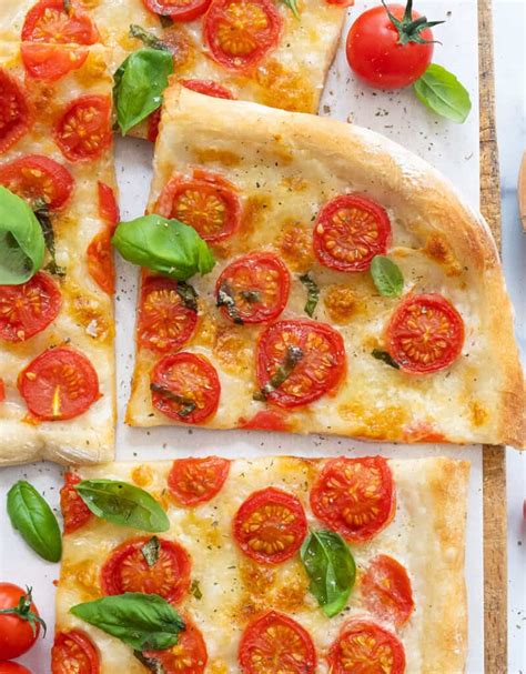 easy-fresh-tomato-pizza-no-knead-the-clever-meal image