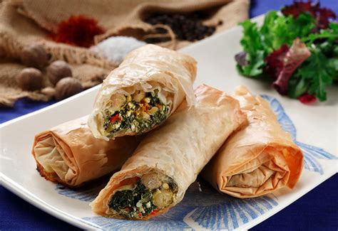 phyllo-bundles-with-saffron-flavored-chickpeas image