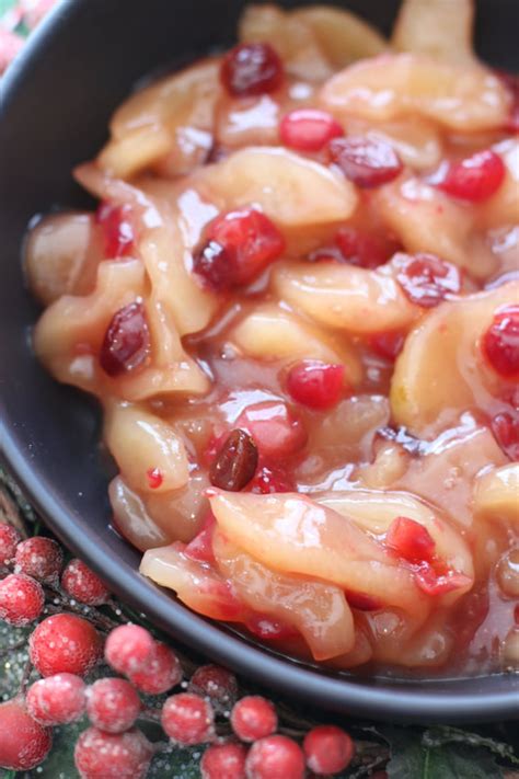 glazed-apples-cranberries-snowflakes-coffeecakes image