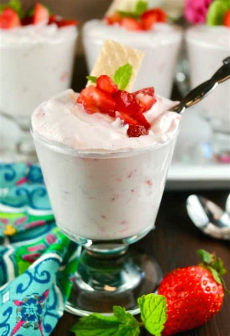 strawberry-mousse-sugar-free-easy-recipe-the image