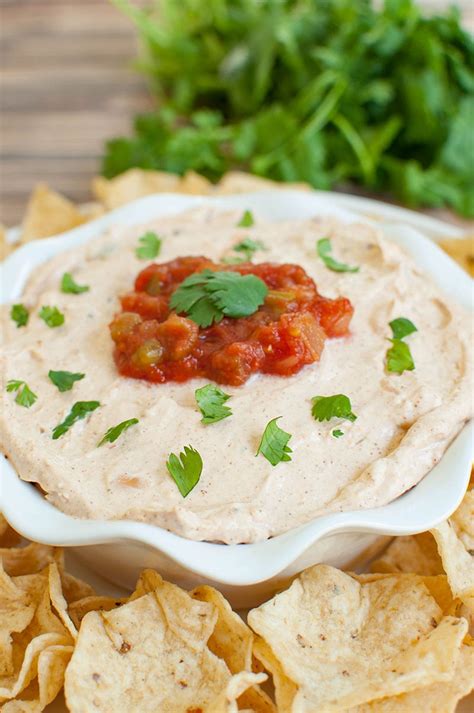 salsa-dip-with-cream-cheese-dip-recipe-creations image