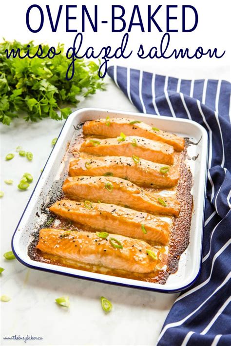 easy-glazed-miso-salmon-oven-baked-the-busy-baker image