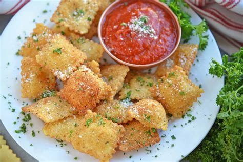 cheesy-crispy-fried-ravioli-easy-italian-appetizer image