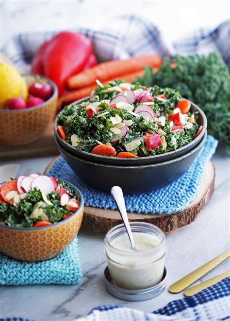 crunchy-kale-salad-with-creamy-parmesan-yogurt image