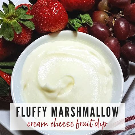 fluffy-marshmallow-cream-cheese-fruit-dip-a image