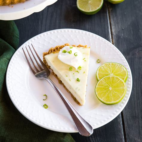 easy-no-bake-key-lime-pie-the-busy-baker image