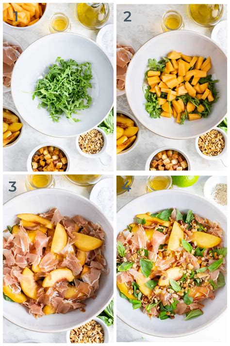 prosciutto-peach-and-melon-salad-hungry-foodie image