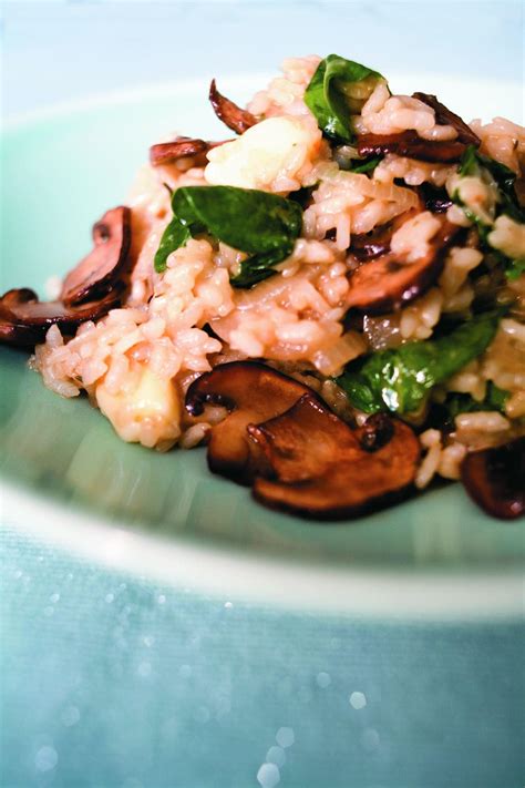mushroom-and-spinach-risotto-healthy-food-guide image
