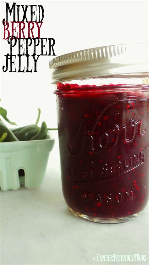 mixed-berry-pepper-jelly-allergylicious image