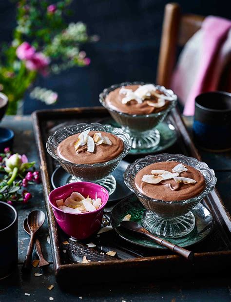 coconut-chocolate-mousse-recipe-sainsburys-magazine image