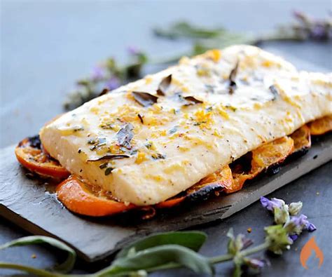 grilled-halibut-with-citrus-herb-butter-girls-can-grill image