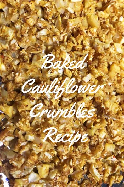 cauliflower-crumbles-roasted-cauliflower-rice image